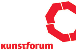 rotes Logo des Kunstforums