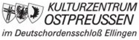 schwarzes Logo des Kulturzentrums Ostpreußens im Deutschordensschloss Ellingen