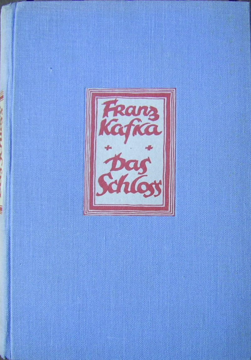 Cover Schloss Erstausgabe 1926
