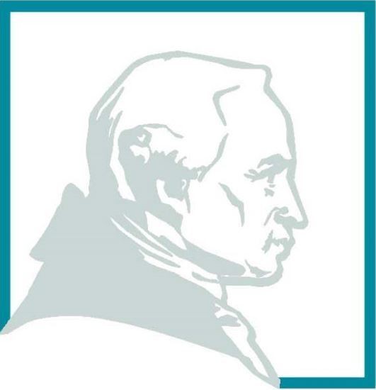 Logo mit einer Zeichnung von Immanuel Kant im Profil