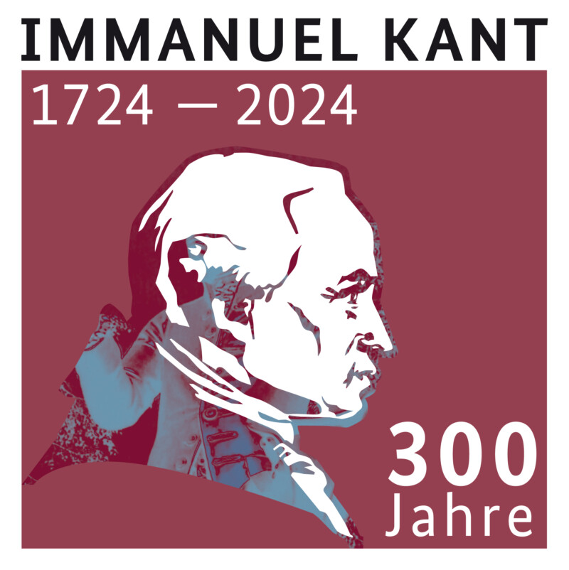 Grafik "Immanuel Kant. 1724-2024. 300 Jahre"