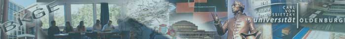 Collage aus Bildern des Bundesinstituts, einer historischen Karte, der Jahrhunderthalle in Breslau/Wrocław, der Immanuel-Kant-Statue in Knigsberg/Kaliningrad und den Schriftzgen der Carl von Ossietzky Universitt Oldenburg und des Bundesinstituts